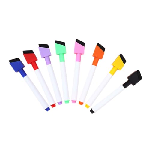 FUNOMOCYA 8Stücke Abwischbare Marker mit Feiner Spitze Abwischbar Verschiedenen für Whiteboards für Klassenzimmer und Vielseitige Schreibwerkzeuge FUNOMOCYA 8Stücke Abwischbare Marker mit Feiner Spitze Abwischbar Verschiedenen für Whiteboards für Klassenzimmer und Vielseitige Schreibwerkzeuge von FUNOMOCYA