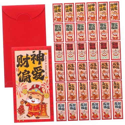 FUNOMOCYA 90 Stück Jahr des Pferdroten Pakets frühlingsrote umschläge, roter Umschlag Mondjahr rote Geldtasche Chinesische rote Geldumschläge chinesisches Hong-Bao Papier FUNOMOCYA 90 Stück Jahr des Pferdroten Pakets frühlingsrote umschläge, roter Umschlag Mondjahr rote Geldtasche Chinesische rote Geldumschläge chinesisches Hong-Bao Papier von FUNOMOCYA