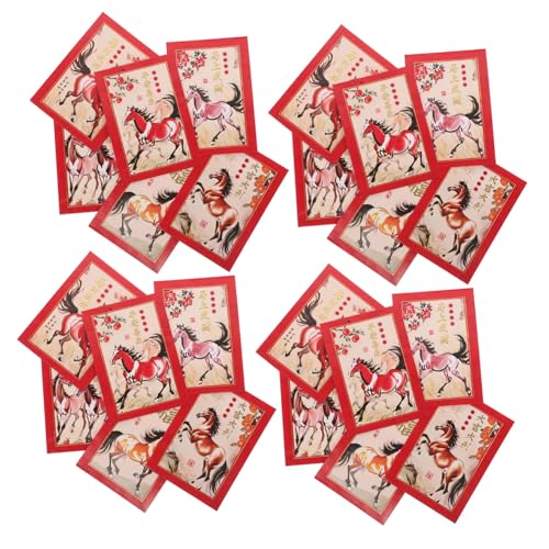 FUNOMOCYA 90 Stück Traditionelle Chinesische Rote Umschläge Jahr Des Pferdes Cartoon Design Robuste Lunar Year Packet Für Frühlingsfest Hochzeit Geburtstag Party FUNOMOCYA 90 Stück Traditionelle Chinesische Rote Umschläge Jahr Des Pferdes Cartoon Design Robuste Lunar Year Packet Für Frühlingsfest Hochzeit Geburtstag Party von FUNOMOCYA
