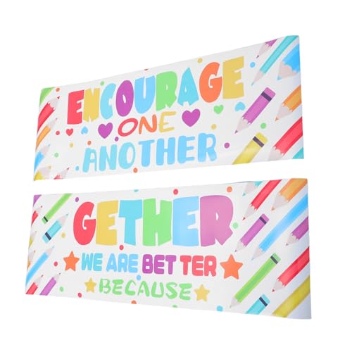 FUNOMOCYA Abnehmbare PVC Wanddekorationen für Grundschule und Kindergarten Bunte Klassenzimmer Dekoration für Schulanfang FUNOMOCYA Abnehmbare PVC Wanddekorationen für Grundschule und Kindergarten Bunte Klassenzimmer Dekoration für Schulanfang von FUNOMOCYA