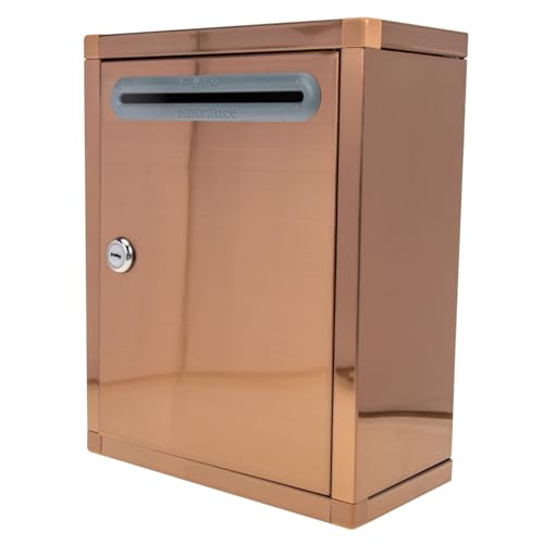 FUNOMOCYA Abschließbare Edelstahl Vorschlagsbox mit Schloss Wand und Tischmontage Robuste Wahlurne Sichere Kummerkasten für Büro Schule Feedback und Spendenbox FUNOMOCYA Abschließbare Edelstahl Vorschlagsbox mit Schloss Wand und Tischmontage Robuste Wahlurne Sichere Kummerkasten für Büro Schule Feedback und Spendenbox von FUNOMOCYA