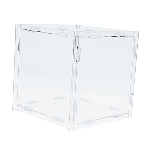 FUNOMOCYA Acryl Losbox Transparent Multifunktionale Gewinnspielbox für Partys Spenden und Verlosungen aus Hochwertigem Acryl für Faire und Transparente Spiele von FUNOMOCYA