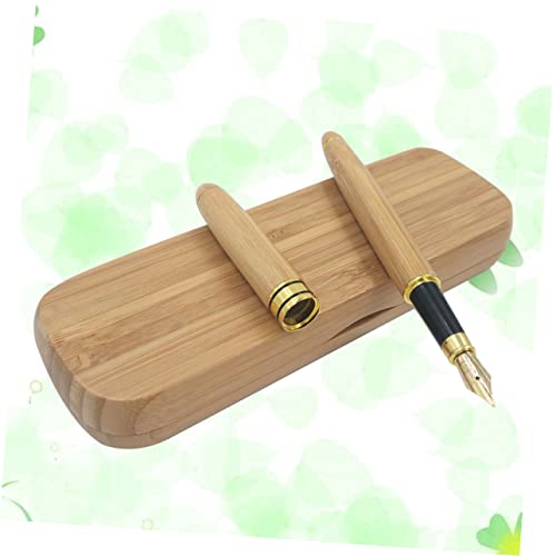 FUNOMOCYA Bambus Füllfederhalter mit Geschenkbox Eleganter Schreibfeder Stift für Kalligraphie Unterschrift Büro Schule Komfortabler Griff zu Geburtstag Vatertag FUNOMOCYA Bambus Füllfederhalter mit Geschenkbox Eleganter Schreibfeder Stift für Kalligraphie Unterschrift Büro Schule Komfortabler Griff zu Geburtstag Vatertag von FUNOMOCYA