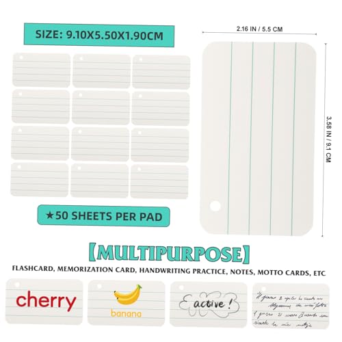 FUNOMOCYA Blanko Karteikarten mit Querlinien Papier Notizkarten zum Selbstgestalten Memo und Lernkarten für DIY Projekte Scrapbooking und Vokabeltraining Buchring Geeignet für Schüler und FUNOMOCYA Blanko Karteikarten mit Querlinien Papier Notizkarten zum Selbstgestalten Memo und Lernkarten für DIY Projekte Scrapbooking und Vokabeltraining Buchring Geeignet für Schüler und von FUNOMOCYA
