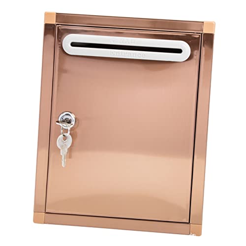 FUNOMOCYA Briefkasten Vorschlagsbox Wandmontierte für Karten Geld und Kommentare Witterungsbeständig Langlebig und Vielseitig Einsetzbar für Büro FUNOMOCYA Briefkasten Vorschlagsbox Wandmontierte für Karten Geld und Kommentare Witterungsbeständig Langlebig und Vielseitig Einsetzbar für Büro von FUNOMOCYA
