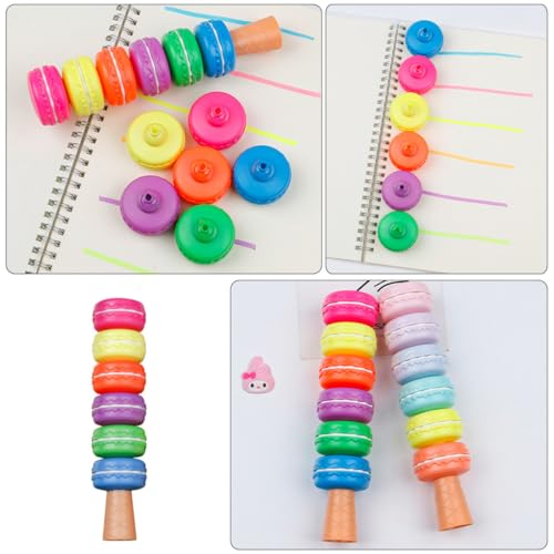 FUNOMOCYA Bunte Fluoreszierende Marker Wasserfeste Textmarker mit Schräger Spitze Farbenfrohe Graffiti Stifte für Schule Büro Studium Praktische Kompakte Markierungsstifte im Macaron design FUNOMOCYA Bunte Fluoreszierende Marker Wasserfeste Textmarker mit Schräger Spitze Farbenfrohe Graffiti Stifte für Schule Büro Studium Praktische Kompakte Markierungsstifte im Macaron design von FUNOMOCYA