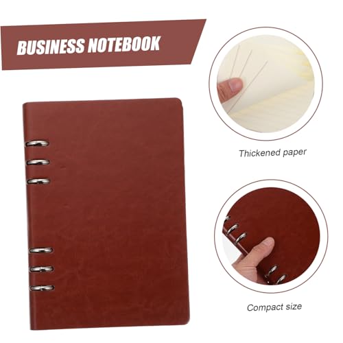 FUNOMOCYA Business Notizbuch PU Leder Nachfüllbar Büro Notizblock Kariert Journal Tragbar für Arbeit und Reise FUNOMOCYA Business Notizbuch PU Leder Nachfüllbar Büro Notizblock Kariert Journal Tragbar für Arbeit und Reise von FUNOMOCYA