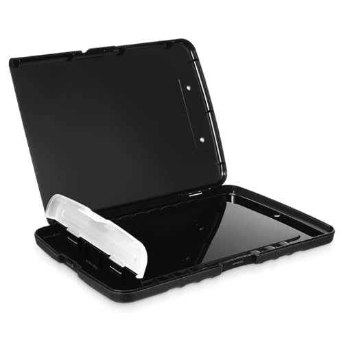FUNOMOCYA Clipboard Binder mit Stifthalter und Aufbewahrung Leichtes Klemmbrett für Krankenschwestern für Büro und Optimal für Dokumentenorganisation von FUNOMOCYA