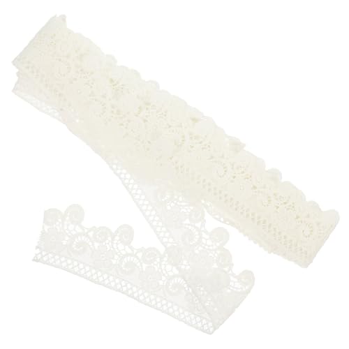 FUNOMOCYA DIY Spitzenband Dekoration für Kleidung Vorhänge und Tischdecken aus Hochwertigem Langlebig und Vielseitig Einsetzbar für Handarbeiten und Bastelprojekte von FUNOMOCYA