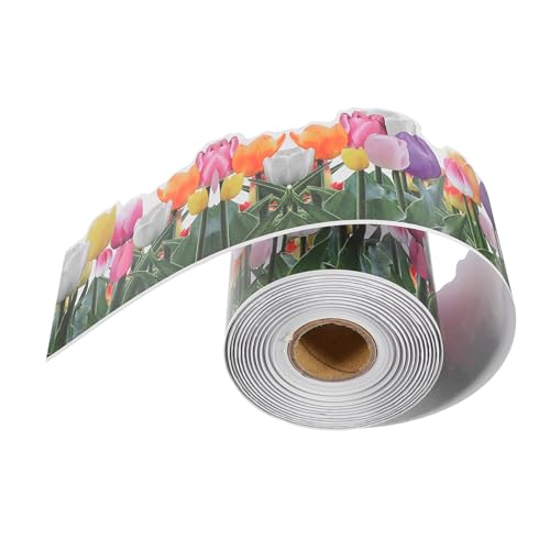 FUNOMOCYA Dekorative Bordpapier mit Tulpenmuster für Klassenräume und Wände Selbstklebende Bordüre für Kreative Deko und Anzeigetafeln FUNOMOCYA Dekorative Bordpapier mit Tulpenmuster für Klassenräume und Wände Selbstklebende Bordüre für Kreative Deko und Anzeigetafeln von FUNOMOCYA