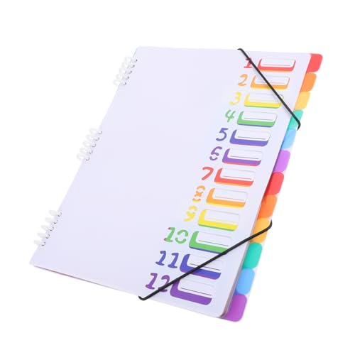 FUNOMOCYA Dokumentenordner Lagig Flexibles Material für Büro Schule und Zuhause Leicht und Tragbar Effiziente Organisation von Unterlagen FUNOMOCYA Dokumentenordner Lagig Flexibles Material für Büro Schule und Zuhause Leicht und Tragbar Effiziente Organisation von Unterlagen von FUNOMOCYA