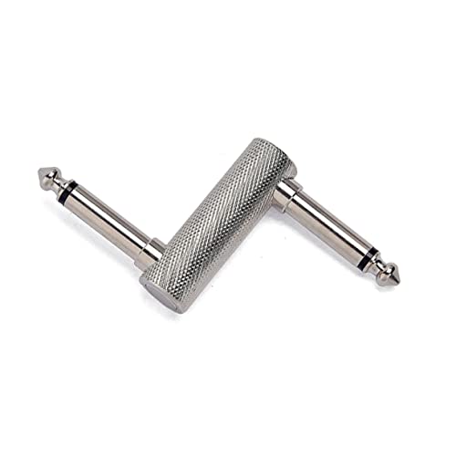 FUNOMOCYA Effect Plug Gitarrenpedalkoppler Koppler Für Gitarren-effektpedale Für Effektpedal Vom z Effektpedalanschluss Silber von FUNOMOCYA