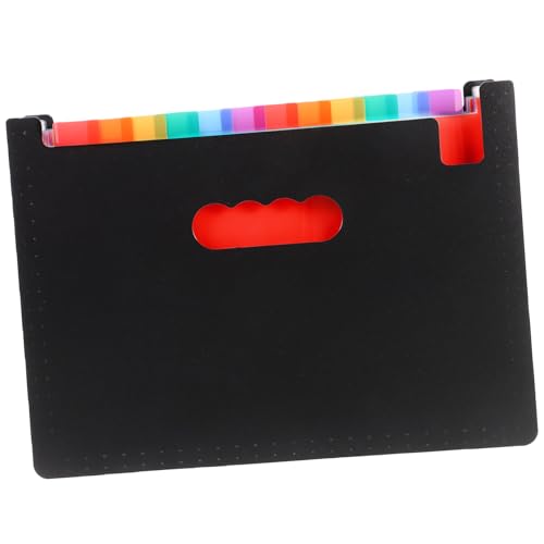 FUNOMOCYA Erweiterbarer Aktenordner Fächer Rainbow Fächermappe Papierordner für Büro Dokumentenablage Leicht Tragbar Haushalts Organizer FUNOMOCYA Erweiterbarer Aktenordner Fächer Rainbow Fächermappe Papierordner für Büro Dokumentenablage Leicht Tragbar Haushalts Organizer von FUNOMOCYA