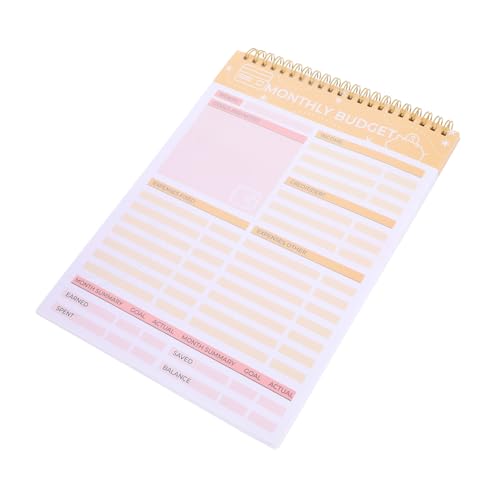 FUNOMOCYA Essensplaner Notizbuch für Wöchentliches Notizbuch für Zuhause Organisierter Haushaltsplaner für Einfache Planung und Diätverfolgung Geschenkidee von FUNOMOCYA
