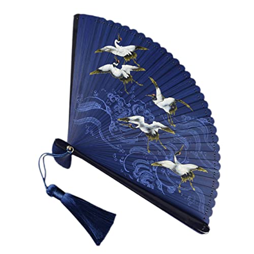 FUNOMOCYA Faltfächer Handfächer Dekorativer Klappfächer für Hochzeiten Partys und Tänze Praktischer und Stabiler Fächer aus für Sommer und Fotografie von FUNOMOCYA