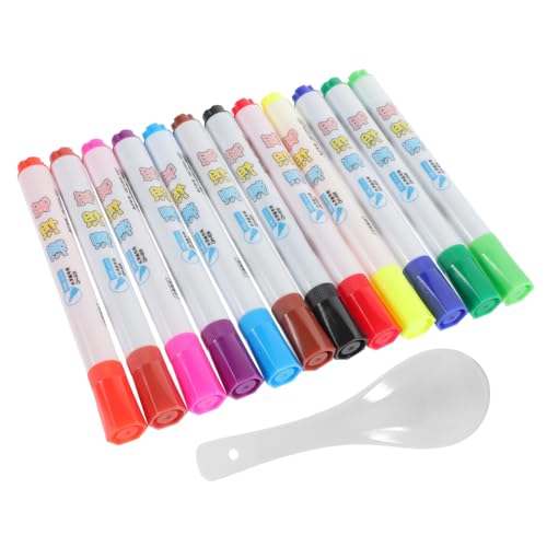 FUNOMOCYA Farben Whiteboard Marker Abwischbar Wasserbasiert Leichtgewichtig für Schule Büro Zuhause Sichere Ungiftige Tinte Praktische Kreative Stifte für Zeichnen und Markieren Inklusive von FUNOMOCYA