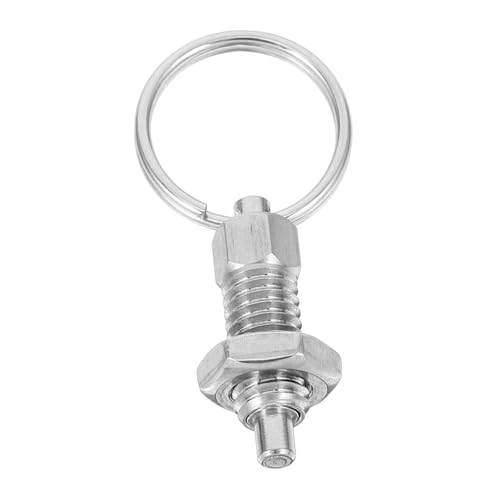 FUNOMOCYA Federverriegelungsstift Zugring Langlebiger Korrosionsbeständiger Riegel für Anhängertore Multifunktionales Design Einfach zu Bedienen FUNOMOCYA Federverriegelungsstift Zugring Langlebiger Korrosionsbeständiger Riegel für Anhängertore Multifunktionales Design Einfach zu Bedienen von FUNOMOCYA