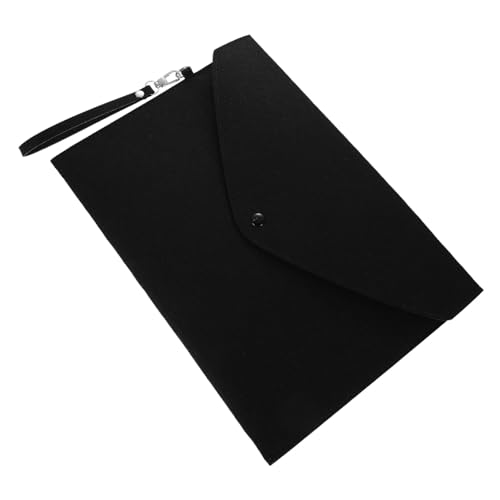 FUNOMOCYA Filz Dokumententasche mit Druckknopf Verschluss Robust und Reißfest Praktische Aktenmappe für Schule Büro Tragbare Aufbewahrungstasche für Dokumente Vielseitiger Organizer für FUNOMOCYA Filz Dokumententasche mit Druckknopf Verschluss Robust und Reißfest Praktische Aktenmappe für Schule Büro Tragbare Aufbewahrungstasche für Dokumente Vielseitiger Organizer für von FUNOMOCYA