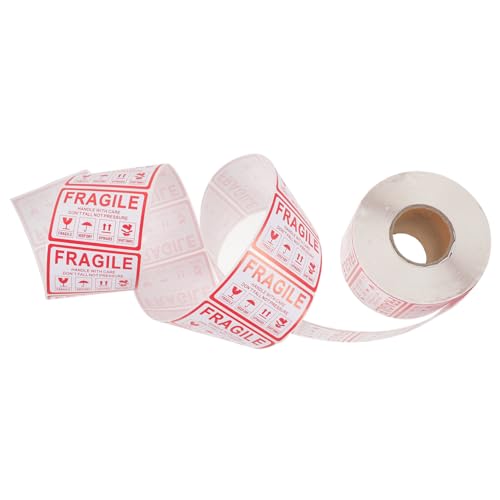 FUNOMOCYA Fragile Warning Aufkleber Selbstklebend Verpackungsetiketten für Zerbrechliche Pakete Versand Hinweisetiketten und Arbeitssparend FUNOMOCYA Fragile Warning Aufkleber Selbstklebend Verpackungsetiketten für Zerbrechliche Pakete Versand Hinweisetiketten und Arbeitssparend von FUNOMOCYA