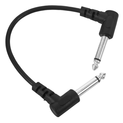 FUNOMOCYA Gitarrenkabel Kupfer Audio Kabel Rechtwinkliges Stecker Design Hochwertige Signalübertragung für Gitarren für Auftritte und Einsetzbar von FUNOMOCYA
