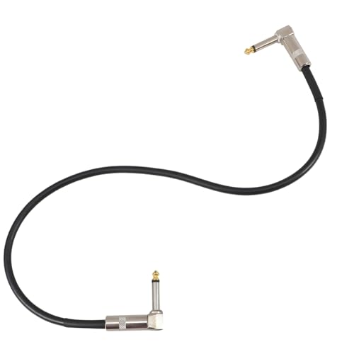 FUNOMOCYA Gitarrenkabel mit Rauschunterdrückung Abschirmung Metallstecker Bass Gitarre Hochwertiges Audio patchkabel Klarer Sound Kompatibel mit Verstärkern und Effekten von FUNOMOCYA