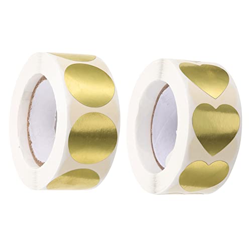 FUNOMOCYA Goldene Applikation 2 Rollen Alterskarte Für Anhänger Dekoration Aufkleber Form Versiegelung Klebstoff Goldene Tasche Zubehör Versiegelung Wafer DIY Herz Basteln Einladung Geformt FUNOMOCYA Goldene Applikation 2 Rollen Alterskarte Für Anhänger Dekoration Aufkleber Form Versiegelung Klebstoff Goldene Tasche Zubehör Versiegelung Wafer DIY Herz Basteln Einladung Geformt von FUNOMOCYA