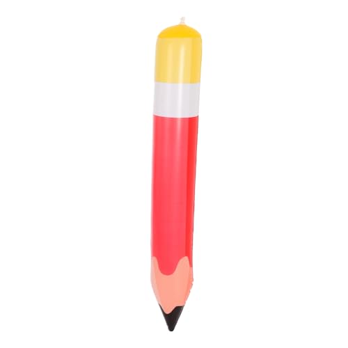 FUNOMOCYA Großer Aufblasbarer Bleistiftballon PVC Dekoration für Rückkehr zur Schule für Klassenzimmer und Partys Kreative Sommerdekoration Langlebig und von FUNOMOCYA