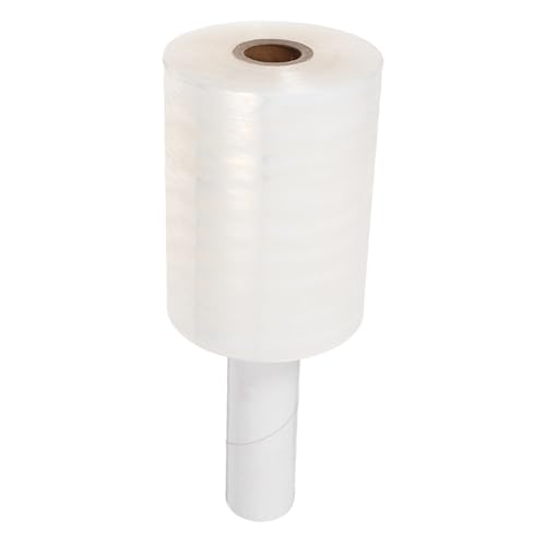 FUNOMOCYA Handheld Stretchfolie für Transparente Verpackungsfolie mit Griff für Sicheres Einpacken und Lagern von Möbeln und Gegenständen Vielseitig und Wetterbeständig von FUNOMOCYA