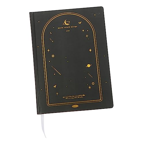 FUNOMOCYA Harte Oberfläche Notizbuch Leichtgewichtiges Stilvolles Notizheft mit Bronzierter Druckoberfläche für Kreative Planungen und To Do Listen für Schule Büro FUNOMOCYA Harte Oberfläche Notizbuch Leichtgewichtiges Stilvolles Notizheft mit Bronzierter Druckoberfläche für Kreative Planungen und To Do Listen für Schule Büro von FUNOMOCYA