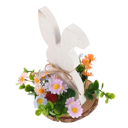 FUNOMOCYA Osterhasenfigur Naturholzornament Rustikale Tischdekoration Für Zuhause Und Osterdekorationen FUNOMOCYA Osterhasenfigur Naturholzornament Rustikale Tischdekoration Für Zuhause Und Osterdekorationen von FUNOMOCYA