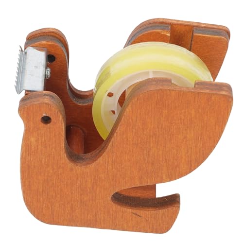 FUNOMOCYA Holz Klebebandspender Pigeon Tape Dispenser mit Lustigem Tierdesign Schneller und Einfacher Klebeband cutter für Büro Schule und Zuhause Stabiler Schreibtischabroller mit FUNOMOCYA Holz Klebebandspender Pigeon Tape Dispenser mit Lustigem Tierdesign Schneller und Einfacher Klebeband cutter für Büro Schule und Zuhause Stabiler Schreibtischabroller mit von FUNOMOCYA