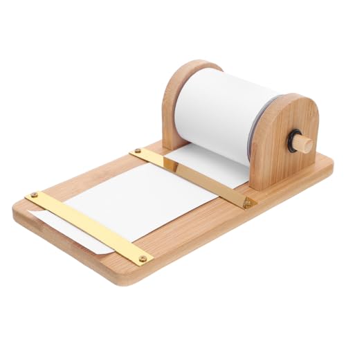 FUNOMOCYA Holz Notizhalter mit Papierrollen Spender Multifunktionaler Schreibtisch Organizer für Büro Zuhause Studium mit Natürlicher Maserung und Robustem Design FUNOMOCYA Holz Notizhalter mit Papierrollen Spender Multifunktionaler Schreibtisch Organizer für Büro Zuhause Studium mit Natürlicher Maserung und Robustem Design von FUNOMOCYA