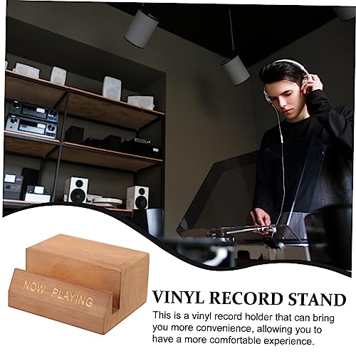 FUNOMOCYA Holz Vinyl Schallplattenständer Vintage Stil Stabiler Tragbarer Desktop Plattenhalter mit Glatter Oberfläche Kompakt und Robust für Schallplatten Display und Aufbewahrung FUNOMOCYA Holz Vinyl Schallplattenständer Vintage Stil Stabiler Tragbarer Desktop Plattenhalter mit Glatter Oberfläche Kompakt und Robust für Schallplatten Display und Aufbewahrung von FUNOMOCYA