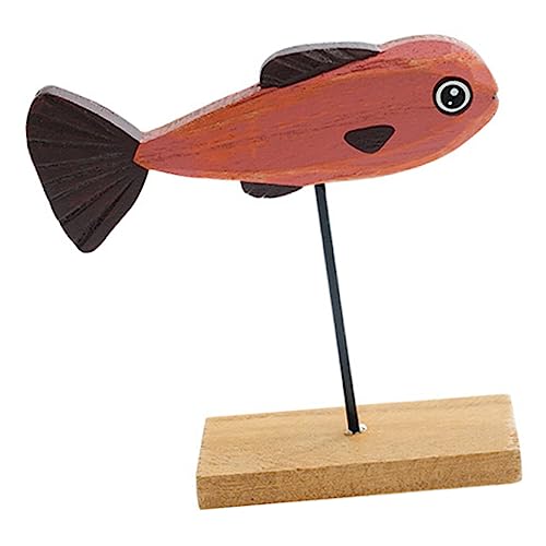 FUNOMOCYA Holzfisch Dekoration im Nautischen Künstliches Fischmodell für Kinderzimmer Lebensechte Tischdeko aus Hochwertigem Material Wohnräume und zu Geburtstagen oder Weihnachten FUNOMOCYA Holzfisch Dekoration im Nautischen Künstliches Fischmodell für Kinderzimmer Lebensechte Tischdeko aus Hochwertigem Material Wohnräume und zu Geburtstagen oder Weihnachten von FUNOMOCYA