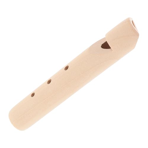 FUNOMOCYA Holzflöte für Unbemalt DIY Musikinstrument aus Holz für Kreative Projekte Fördert Musikalische Fähigkeiten und Umweltbewusstsein FUNOMOCYA Holzflöte für Unbemalt DIY Musikinstrument aus Holz für Kreative Projekte Fördert Musikalische Fähigkeiten und Umweltbewusstsein von FUNOMOCYA
