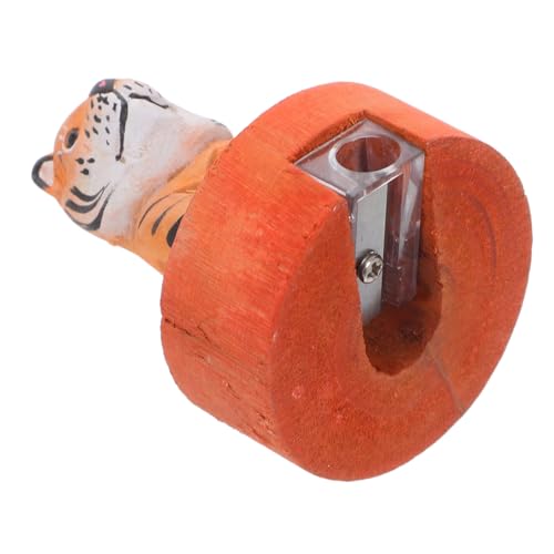 FUNOMOCYA Holzspitzer Handspitzer für Kreativem Tiger-motiv Handlicher Manueller Bleistiftspitzer aus Holz für Schule Zuhause und Unterwegs Praktisch und Tragbar Spielerisches Design für FUNOMOCYA Holzspitzer Handspitzer für Kreativem Tiger-motiv Handlicher Manueller Bleistiftspitzer aus Holz für Schule Zuhause und Unterwegs Praktisch und Tragbar Spielerisches Design für von FUNOMOCYA