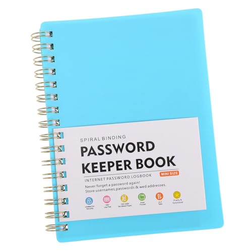FUNOMOCYA Kleines Passwortbuch mit Alphabetischen Tabs Vielseitiger Passwort Organizer und Notizbuch Langlebiges Blutfestes Papier für Website Login Daten Aufgaben und Erinnerungen Format von FUNOMOCYA