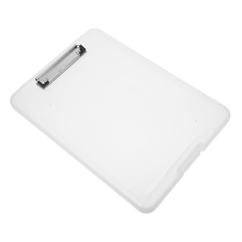FUNOMOCYA Klemmbrett mit Aufbewahrungsfach Kunststoff Clip Board Dokumentenhalter Leicht Robust Multifunktional für Büro Schule und Unterwegs Organizer Schreibbrett mit Stauraum FUNOMOCYA Klemmbrett mit Aufbewahrungsfach Kunststoff Clip Board Dokumentenhalter Leicht Robust Multifunktional für Büro Schule und Unterwegs Organizer Schreibbrett mit Stauraum von FUNOMOCYA