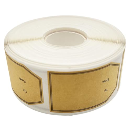 FUNOMOCYA Kraftpapier Etiketten Selbstklebend Kleine Geschenkanhänger Aufkleber für Dekoration Basteln Beschriften Verpacken Weihnachten Geschenkverpackung FUNOMOCYA Kraftpapier Etiketten Selbstklebend Kleine Geschenkanhänger Aufkleber für Dekoration Basteln Beschriften Verpacken Weihnachten Geschenkverpackung von FUNOMOCYA