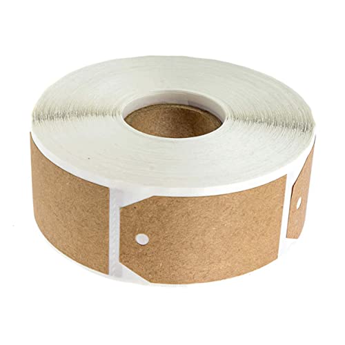 FUNOMOCYA Kraftpapier Etikettenaufkleber Selbstklebende Klassifizierungsetiketten für Büro und Bastelprojekte Langlebig und Vielseitig Einsetzbar von FUNOMOCYA