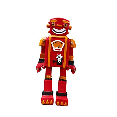 FUNOMOCYA Kreatives Robotermodell Handgefertigte Tischdekoration aus Resin für Wohnzimmer und Büro Einzigartiges Design Rot Perfektes für Freunde und Kollegen Stilvolles Wohnaccessoire FUNOMOCYA Kreatives Robotermodell Handgefertigte Tischdekoration aus Resin für Wohnzimmer und Büro Einzigartiges Design Rot Perfektes für Freunde und Kollegen Stilvolles Wohnaccessoire von FUNOMOCYA