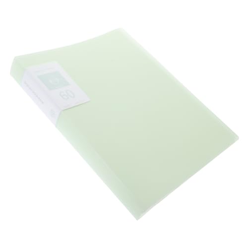 FUNOMOCYA Kunstbedarfsordner Büro Organisatoren und Aufbewahrung Mehrfachtaschenordner Aktenordner-Organizer storage boxes aufbwahrungs-box Plakatordner Präsentationsbinder Plastik Green von FUNOMOCYA