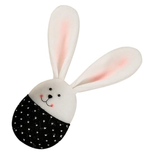 FUNOMOCYA Kuscheltier Hase Niedliche Plüschfigur für Ostern Dekoration für Festlichkeiten Einzigartiges Tischdeko oder für Fröhliche Osteratmosphäre von FUNOMOCYA