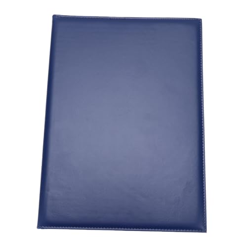FUNOMOCYA Leder Zertifikathülle Präsentationsmappe Blau Gepolstert Urkundenmappe Dokumentenmappe für Diplome und Auszeichnungen Geeignet von FUNOMOCYA