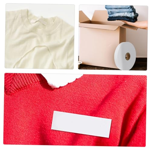 FUNOMOCYA Leere Textil Etiketten Nylon Waschpflegetiketten Waschbeständig Bedruckbar Vielseitig Einsetzbar für Bekleidung Kleidung Namens und Pflegehinweise FUNOMOCYA Leere Textil Etiketten Nylon Waschpflegetiketten Waschbeständig Bedruckbar Vielseitig Einsetzbar für Bekleidung Kleidung Namens und Pflegehinweise von FUNOMOCYA