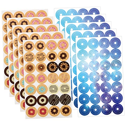 FUNOMOCYA Lochverstärkungsaufkleber für Lose Teiliges mit Bunten und Dekorativen Designs Selbstklebend für Reparaturen und Scrapbooking Langlebige Vielseitig Einsetzbar FUNOMOCYA Lochverstärkungsaufkleber für Lose Teiliges mit Bunten und Dekorativen Designs Selbstklebend für Reparaturen und Scrapbooking Langlebige Vielseitig Einsetzbar von FUNOMOCYA