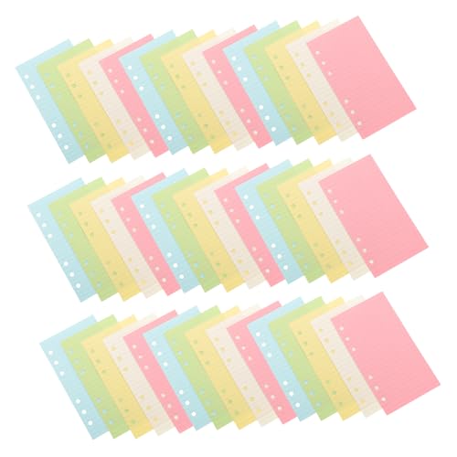 FUNOMOCYA Loses Blatt Papier Buchseite Sechs Gestanzt Gefüttert 6 Lochplanereinsätze Löcher Liniertes Füllpapier Nachfüllpapier Notizbuch Tagebuch Nachfüllen Loseblatt-bindepapier Unterlage FUNOMOCYA Loses Blatt Papier Buchseite Sechs Gestanzt Gefüttert 6 Lochplanereinsätze Löcher Liniertes Füllpapier Nachfüllpapier Notizbuch Tagebuch Nachfüllen Loseblatt-bindepapier Unterlage von FUNOMOCYA