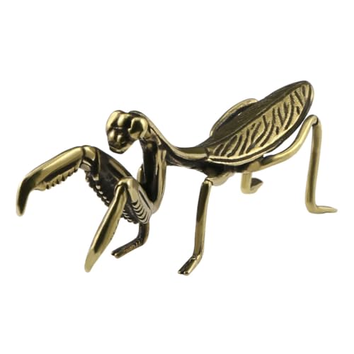 FUNOMOCYA Messing Mantis-Ornament Mantis-Dekoration Für Tisch Vintage Mantis-Statue Zarte Mantis-verzierung Für Heim FUNOMOCYA Messing Mantis-Ornament Mantis-Dekoration Für Tisch Vintage Mantis-Statue Zarte Mantis-verzierung Für Heim von FUNOMOCYA