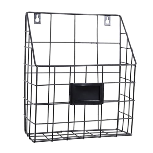 FUNOMOCYA Metall Wandregal Magazinhalter Multifunktionaler Wandorganizer Platzsparend für Büro und Zuhause Elegantes Design Robuster Eisenrahmen Zeitschriften Zeitungshalter Organizer FUNOMOCYA Metall Wandregal Magazinhalter Multifunktionaler Wandorganizer Platzsparend für Büro und Zuhause Elegantes Design Robuster Eisenrahmen Zeitschriften Zeitungshalter Organizer von FUNOMOCYA