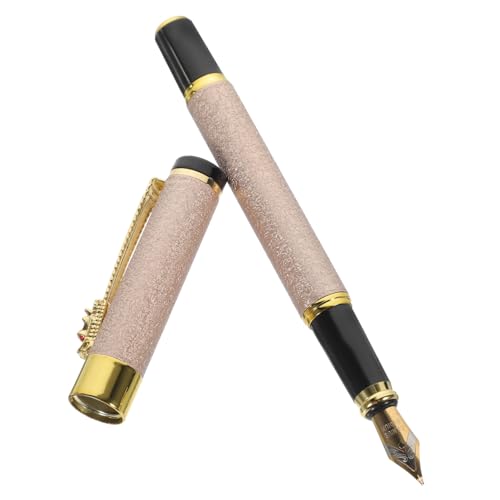 FUNOMOCYA Metall-füllfederhalter Feine Spitze Kalligraphie-stift mit Ergonomischem Rutschfestem Design und Deckel Langlebiger Tragbarer Schreibstift für Schüler und Bürogebrauch FUNOMOCYA Metall-füllfederhalter Feine Spitze Kalligraphie-stift mit Ergonomischem Rutschfestem Design und Deckel Langlebiger Tragbarer Schreibstift für Schüler und Bürogebrauch von FUNOMOCYA